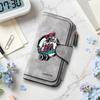 Skull Pattern Long Wallet Multi Card Holder Fashion Portable Purse