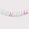 1/2Packs Rainbow Color Paper Tassel Garland For Kids Unicorn Mermaid Birthday Party Decoration Baby Shower Wedding Supplies