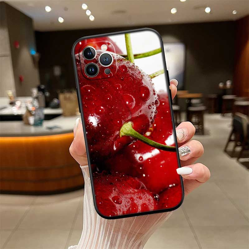 UP21 Cherry summer fruit New High-End Shell Phone Case for Xiaomi Poco C40 C50 C51 C55 C65 C71 C75 F3 F5 F6 F7 M2 M3 Pro Ultra