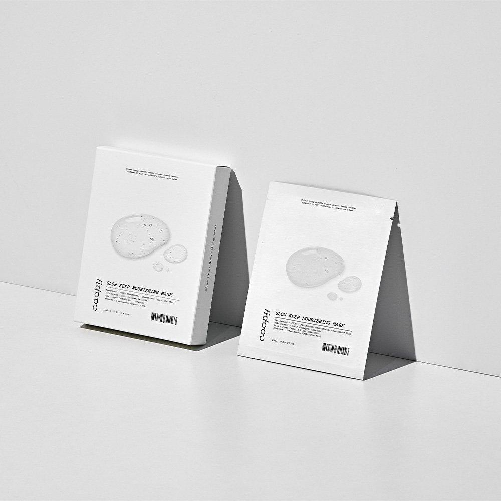 

COOPY Glow Keep Nourishing Mask 5 Sheet Set