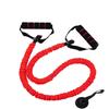 Single-letter Resistance Band Telescopic Cloth Sleeve Anti-break Fitness Resistance Band Exercise Elastic Band Fitness Equipment