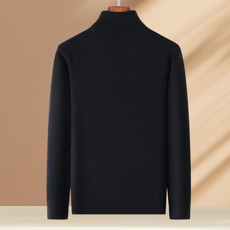 Antonio Men's 100% Wool Turtleneck Sweater