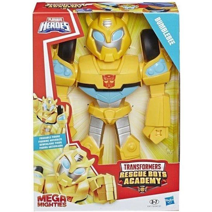 HASBRO - Rescue Bots Academy Transformers Action Figure Articolata Mega Mighties 25 Cm Giallo
