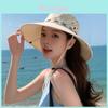 Polyester Summer Wide Brim Fisherman Hat For Men And Women Sun Protection And Breathability