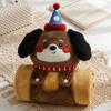 Coperta-Cuscino Peluche Cavallo 2026 – Morbido Pile per Sonnellini & Aria Condizionata, Perfetta per Eventi Aziendali