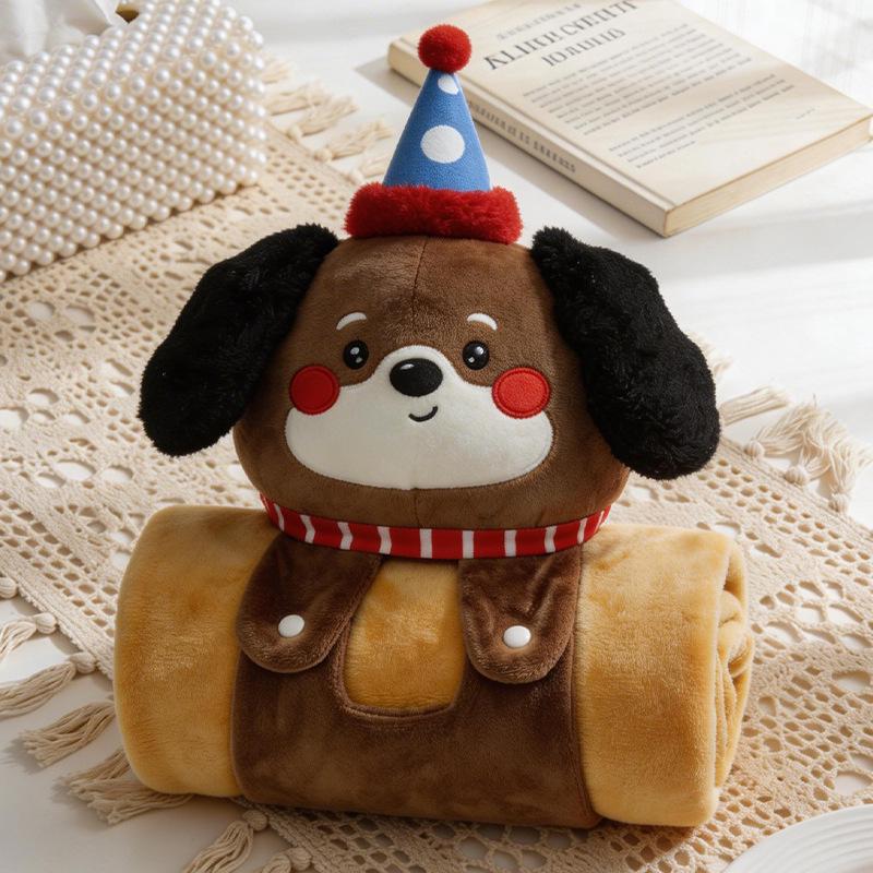 Coperta-Cuscino Peluche Cavallo 2026 – Morbido Pile per Sonnellini & Aria Condizionata, Perfetta per Eventi Aziendali