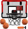 Kabeila Basketballkorb, Indoor-Outdoor-Spielzeug für Kinder, Wandmontierter Mini-Basketballkorb für Grundschüler, Tür-Montierter Basketballkorb,