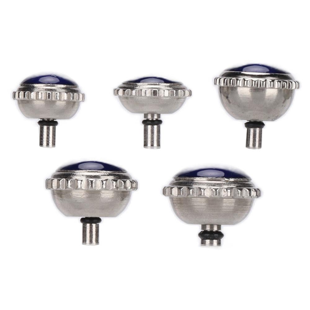

5Pcs Different Sizes Watch Crown Parts Steel Blue Balloon Watch Crown Accessory Repair 5Pcs