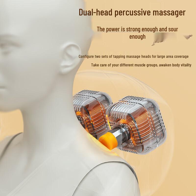 AUX Electric Shoulder and Neck Massager Pillow