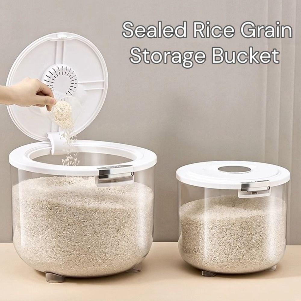 5/10 kg Nádoba na rýži Odolná proti hmyzu Nádoba na skladování obilí Nová Nádoba na skladování rýže Kuchyňské náčiní