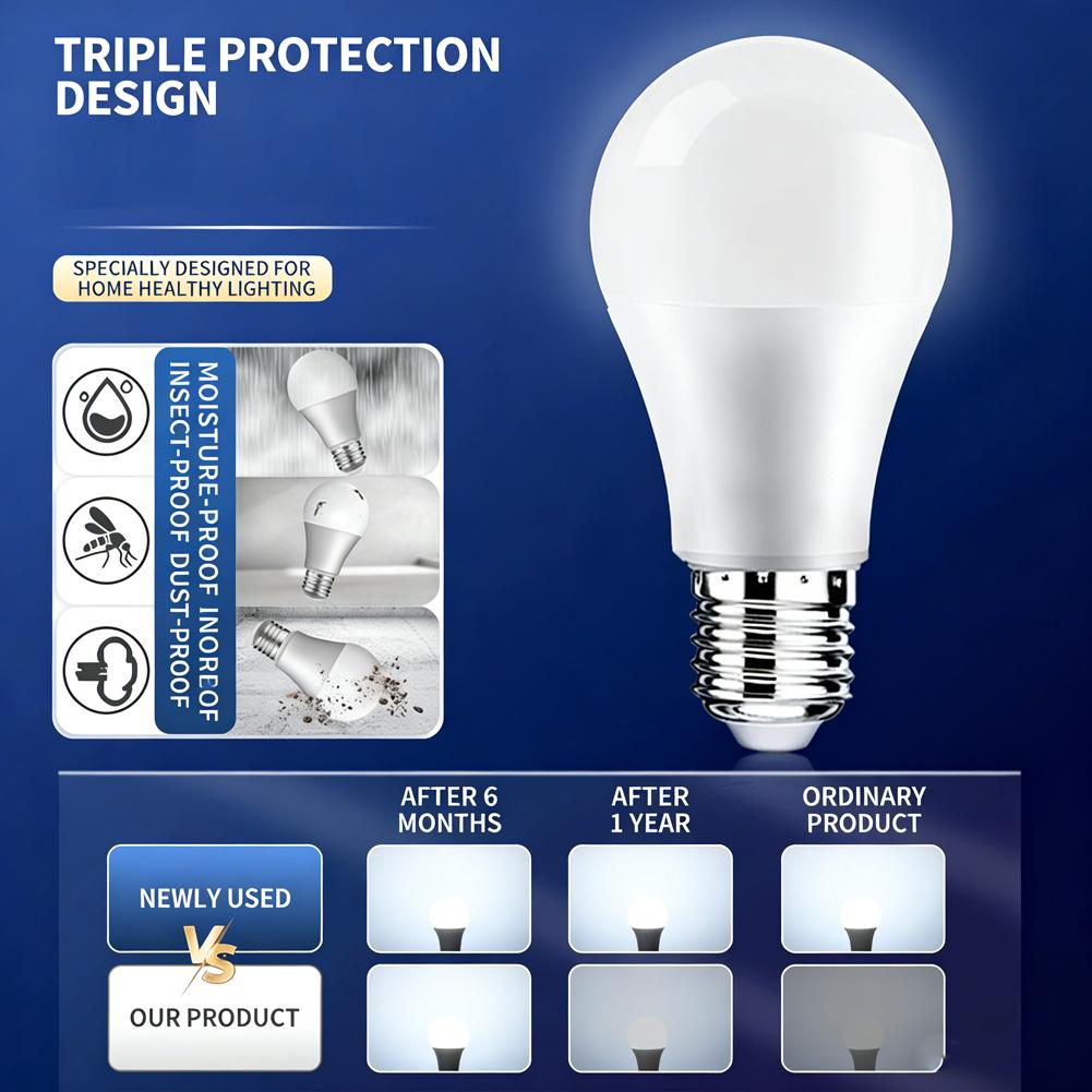 LED Bulb E27 Bulb LED Lighting Screw Bulb Energy-saving Bulb Suitable For Home Foyer Decoration