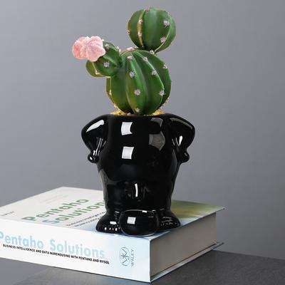 Urine Boy Succulent Ceramic Flower Pot Simple Creative Desktop Small Cactus Flower Ornament