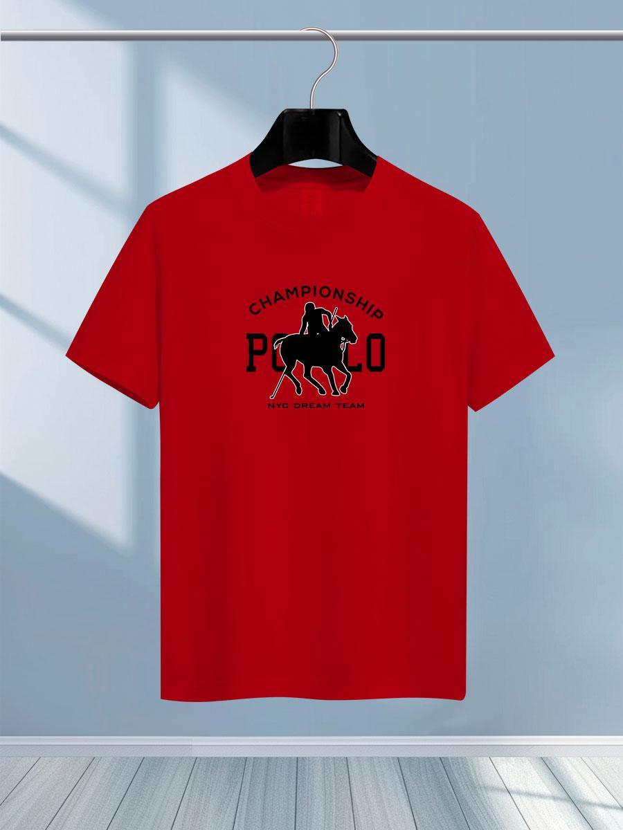 

2024 new luxury men s summer fashion PO Ma print T-shirt pure cotton crewneck casual trend high-end Y2K high quality 4XL