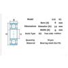 Lager 10 stk 626RS 6*19*6(mm)