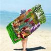 1Pc Colorful Creatures Collection Beach Towel Microfiber Beach Towel Thin Absorbent For Beach Swimming Yoga Bath Sports 0917247