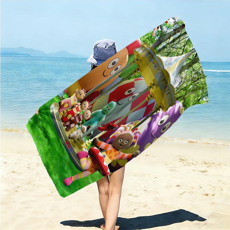 1Pc Colorful Creatures Collection Beach Towel Microfiber Beach Towel Thin Absorbent For Beach Swimming Yoga Bath Sports 0917247