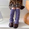 Fashion Knit Leg Warmers for Little Girls Slouchy Socks for Dress Toddler Winter Cable Knit Socks Thicken Warm Leggings