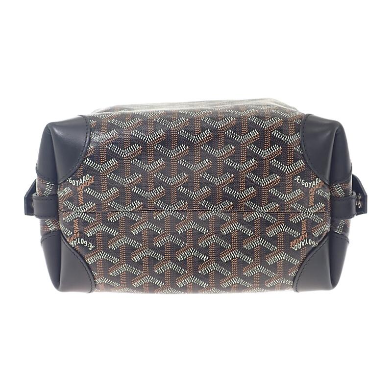 GOYARD  BOWLIN025TY01CL01P Handbag black PVC mens
