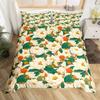 Botanical Lily Duvet Cover Twin Full Queen King Chic Floral Comforter Cover Boho Flower Bedding Set Watercolor Petals Bed Set
