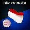 4pcs Anti-slip Toilet Seat Bumper Strong Buffer Adhesive Function Bidet Seat Bumpers Comfortable Toilet Lid Cushion