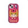 17Pro Little Lamb Drop-Proof 3D Apple Phone Case for iPhone 12/13/14 Pro - Japanese & Korean Style