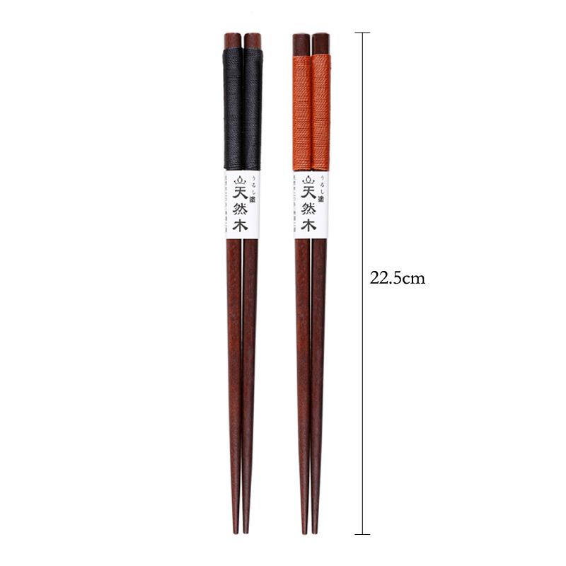 10 Pairs Wooden Chopsticks Sushi Sticks Chinese Chopstick Set Reusable Food Chop Sticks Japanese Sushi Chopsticks Wood Tableware