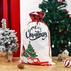Christmas Decoration Printed Bunch Pocket Cute Forest Man Gift Gift Bag Christmas Apple Bag Christmas Gift Bag