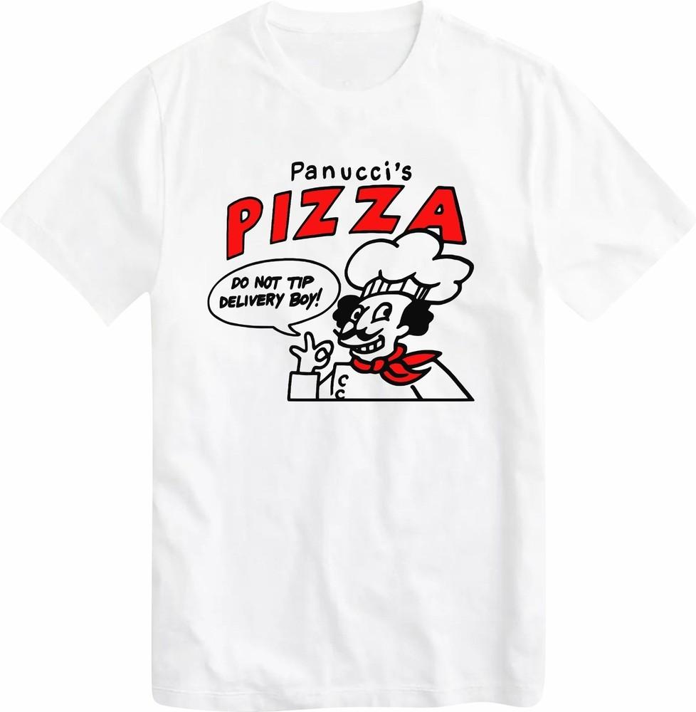 

Panucci s Pizza Italian Restaurant T Shirt Funny Movie Gift Music Meme Top Tee M