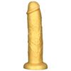 Silicone Eggless Oversized Dildo Oversized Thick and Extra Long Golden Giant Simulated Dildo Stallion Anal Plug