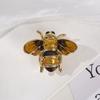 Bee Pearl Brooch, Insect Diamond-set High-end Niche Pin, Women's Rhinestone Brooch, High-end Clothing Accessories