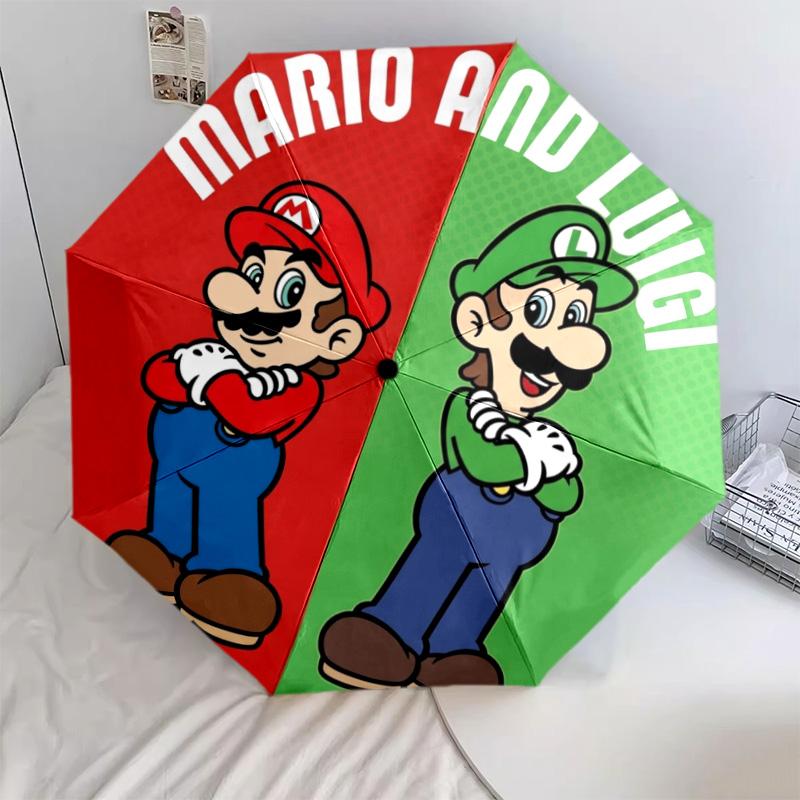 Super Mario Lightweight Umbrella Anime Pattern Umbrella