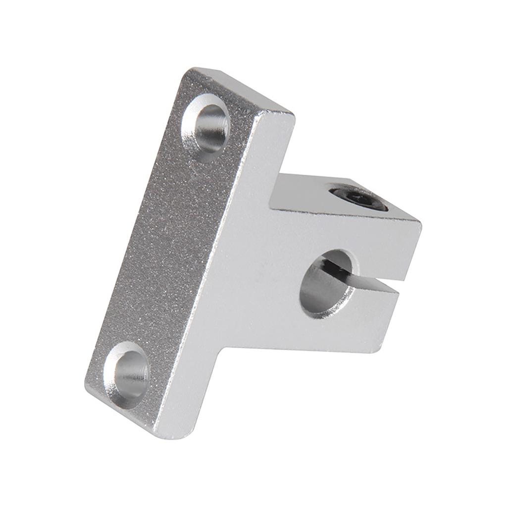 1Pc SK8 SK10 SK12 Aluminum Alloy Linear Shaft Support Holder Stable Straight Rod Fixed Guide Bracket DIY Mechanical Assembly Replacement Accessories
