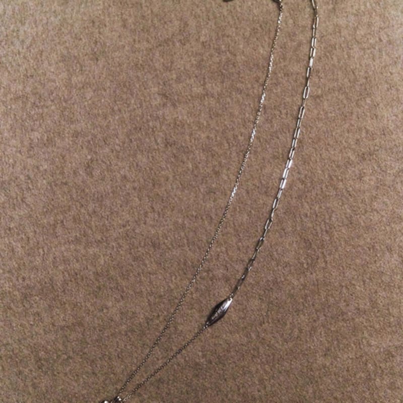 Vingt Six Avril 3-n3 Classic Tiny Heart Necklace_cognac Diamond