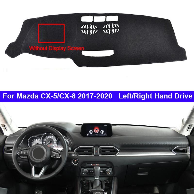 Car Inner Dashboard Cover For Mazda CX-5 CX-8 2017 2018 2019 2020 CX8 CX5 Auto Dash Mat Carpet Cape Sun Shade Dashmat Pad