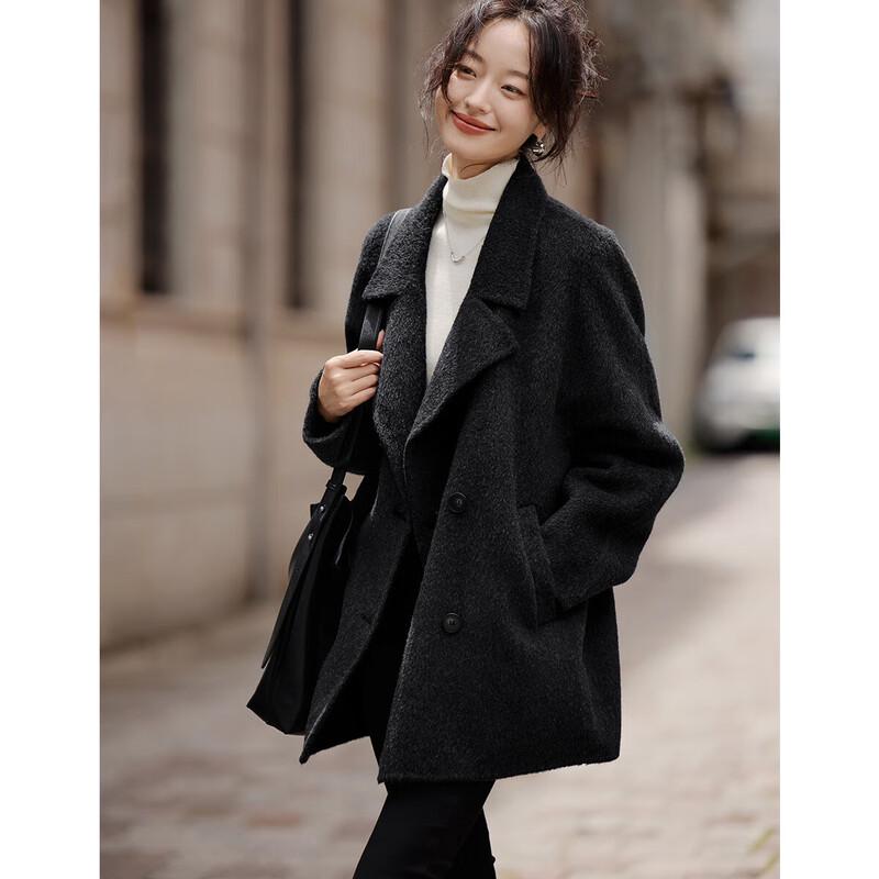 Women's Double-Faced All-Wool Longline Coat