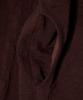 Horlisun Baxter Slub Zip Up Jacket Dark Brown