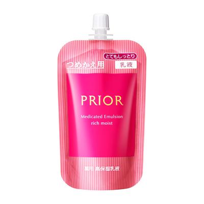 PRIOR Shiseido PRIOR Medikovaná vysoce hydratační emulze náhradní náplň 100 ml [oficiální] (Velmi vlhké) [Kvazi droga]