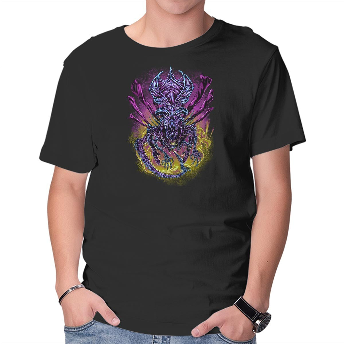 Unisex Crew Neck T-Shirt Long Live the Queen Graphic Short Sleeve Casual Tee XL