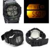 CASIO Sports Gear Square Digital Watch for and More Lap WS-1400H Sports, Running, Jogging, (60 Memory) (Black)
