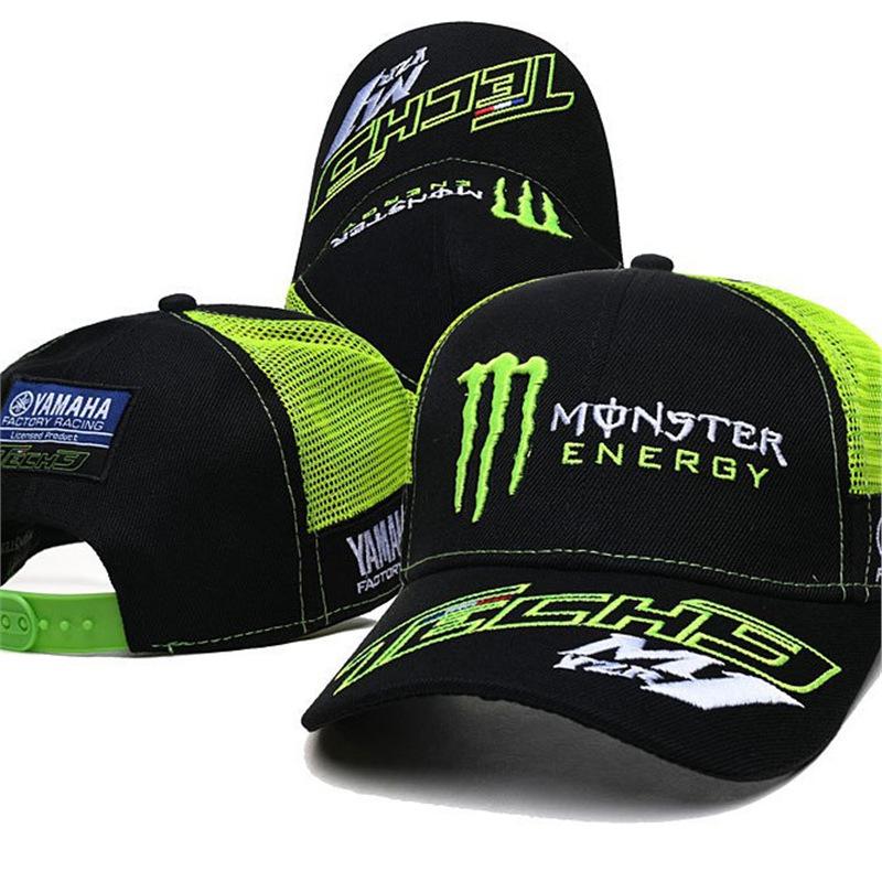 Ghost Claw Baseball Cap Demon Claw Hat No. 41 Motorcycle Racing Hat F1 Cap No. 11 Men'S And Women'S Flat Rim Hat Hip Hop