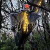 Halloween Glowing Skull Ghost Outdoor Decoration Prop