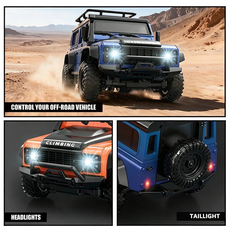 1:43 Scale Full-Size Off-Road Remote Control Car R4301-R4312 Four-Wheel Drive Climbing Car, A New Toy Suitable For Boys.