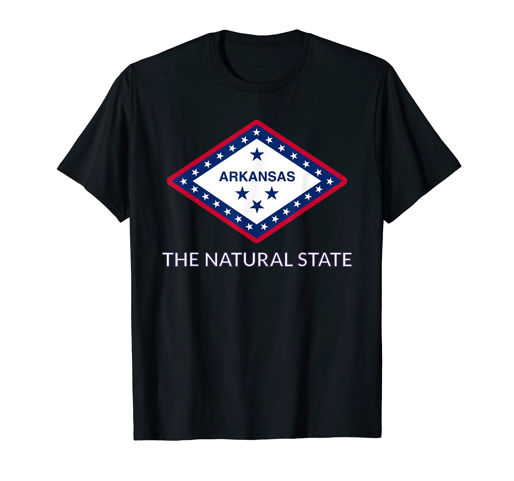 

Arkansas Flag Ozarks Timberland Delta T-Shirt
