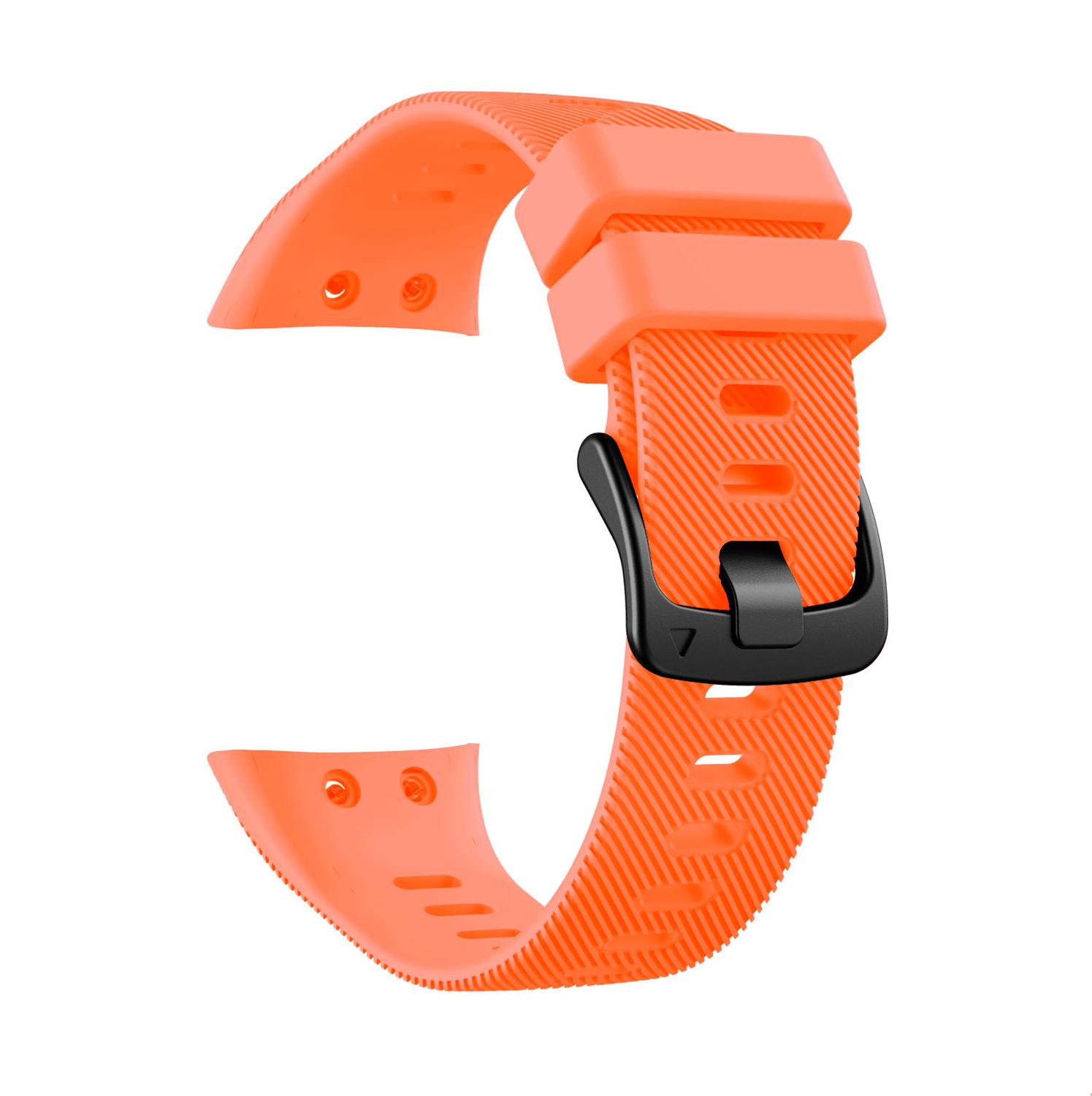 

Запасний ремінець для годинника Garmin Swim 2 / Forerunner 45, м який силіконовий, розумні браслети, ремінець + інструмент Swim 2 помаранчевий