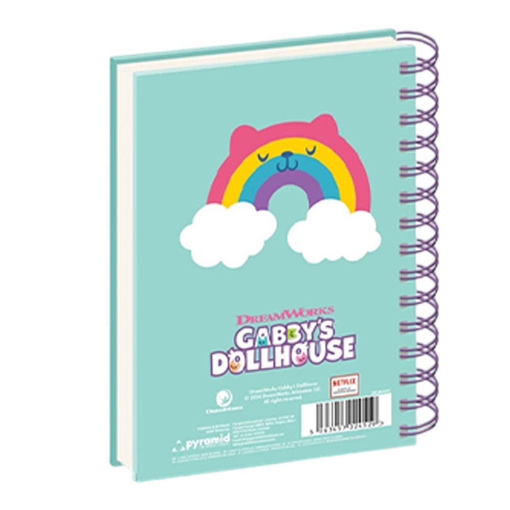 Gabby´s Dollhouse Charm Silicone Wirebound Notebook