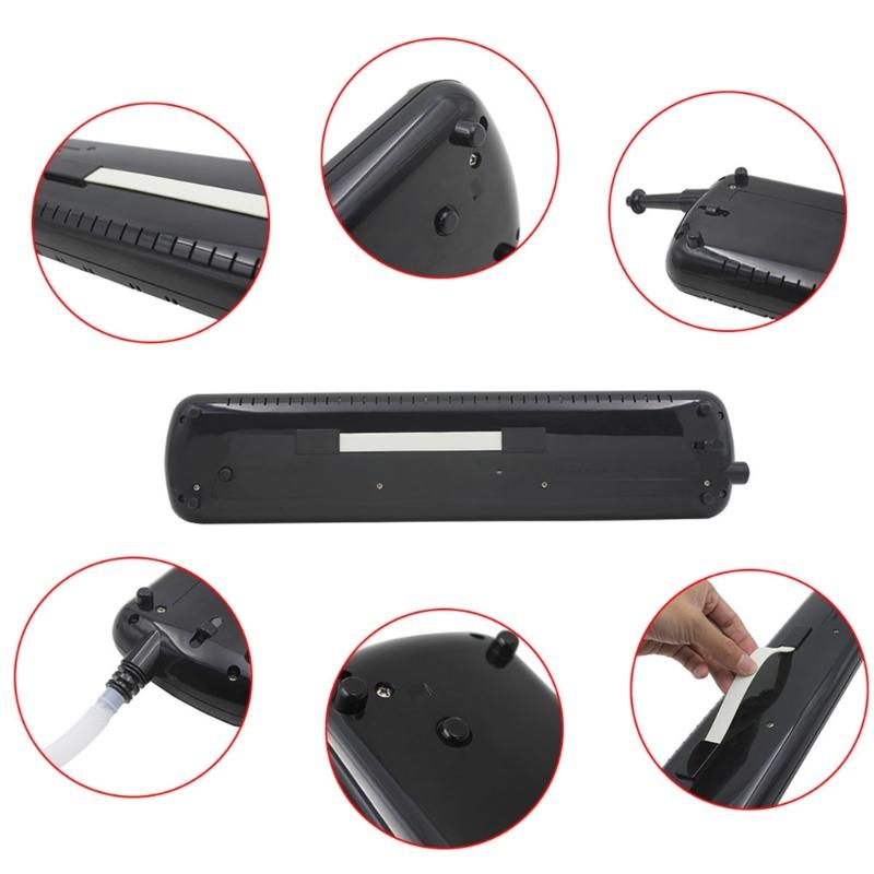 37 Key Harmonica Melodica Wind Musical Instrument Air Piano Keyboard with Portable Carrying Bag for Adults Students