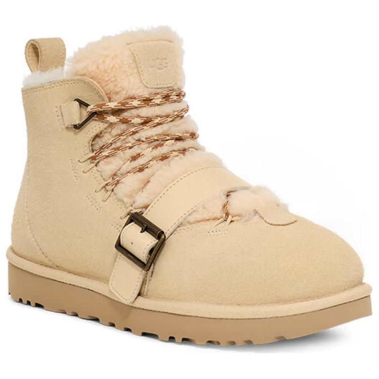 UGG Fashion Simple Short Snow Boots Unisex Boots Brown 1153510-BSCT