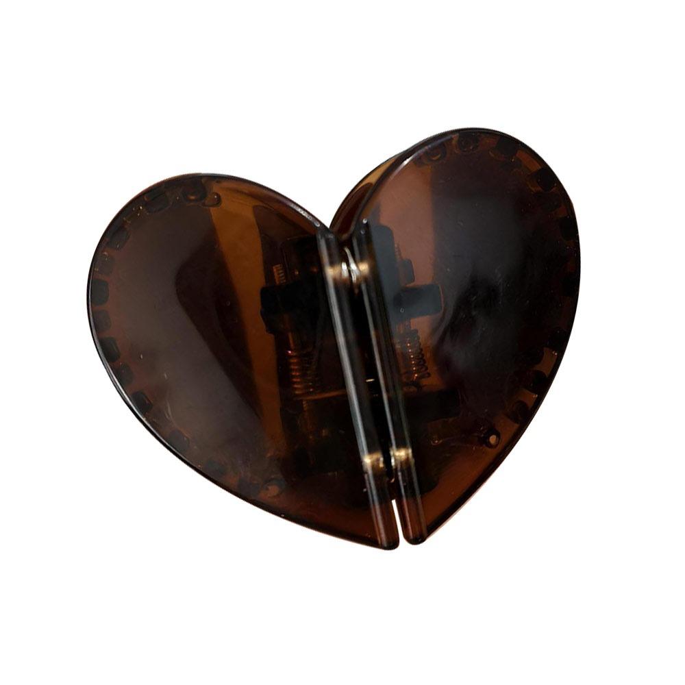 

Magnetic Closure Magnetic Hair Clip Heart-shaped Headwear Women Hair Styling Tool