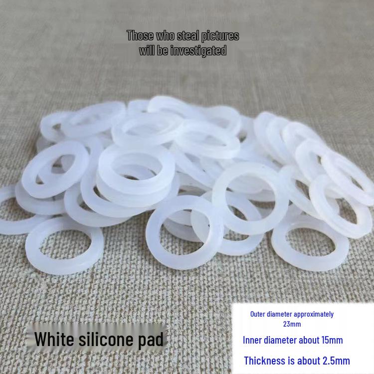 Rubber Gasket Washer for Shower Hose, Seal Ring, Outer Diameter 24mm/19mm, Faucet Flat Washer