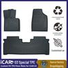 High-Quality, Odorless TPE Floor Mats for iCAR 03 - Eco-Friendly & Double Layered